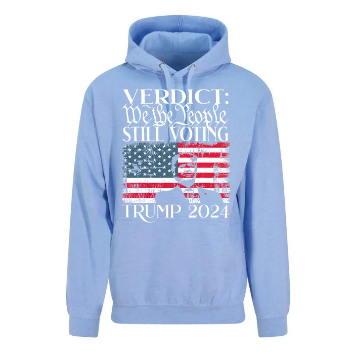 Still Voting Trump 2024 Verdict We The People Trump Felon Unisex Surf Hoodie