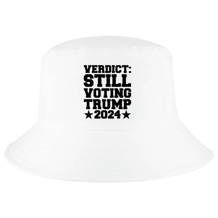 Still Voting Trump 2024 Donald Trump Cool Comfort Performance Bucket Hat