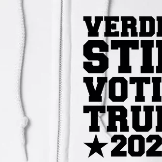 Still Voting Trump 2024 Donald Trump Full Zip Hoodie