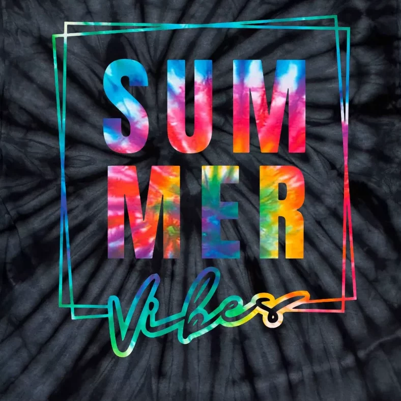 Summer Vibes Tie Dye Summer Vacation Tie-Dye T-Shirt