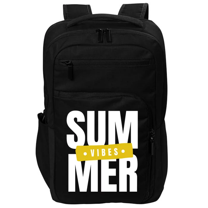 Summer Vibes Vacation Impact Tech Backpack