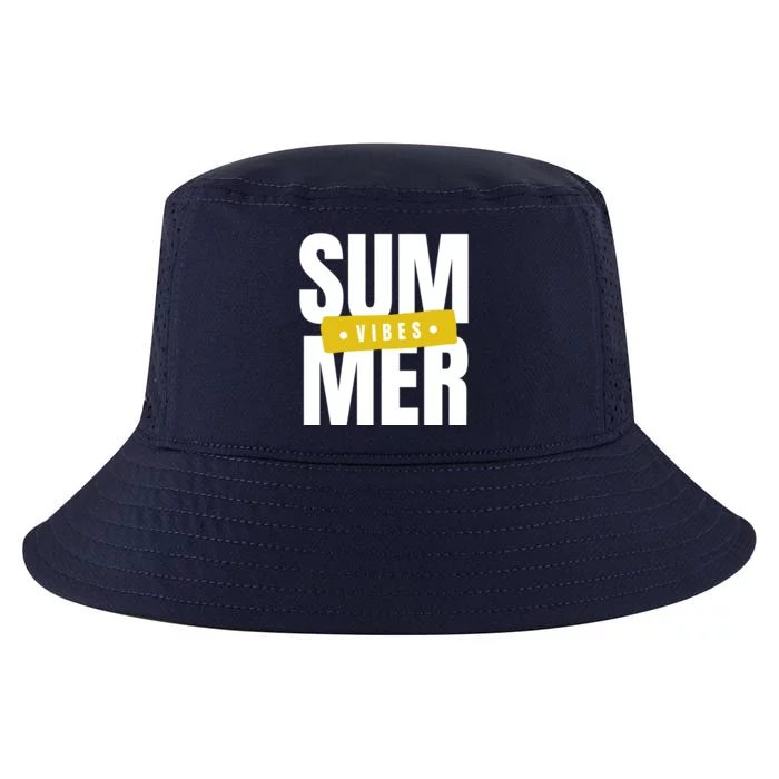 Summer Vibes Vacation Cool Comfort Performance Bucket Hat