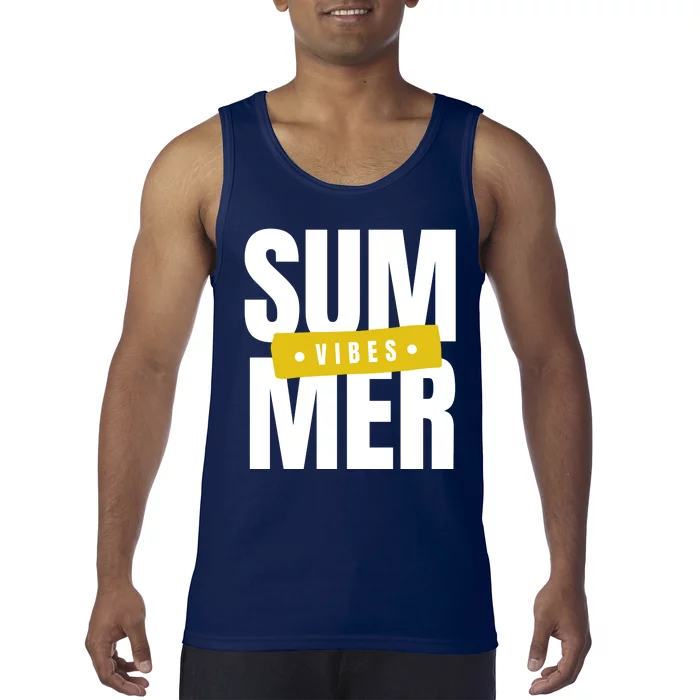 Summer Vibes Vacation Tank Top