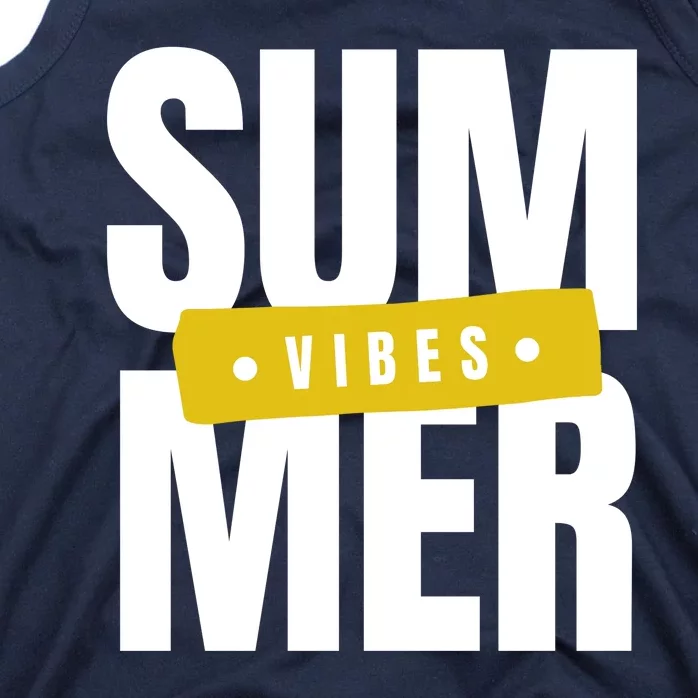 Summer Vibes Vacation Tank Top