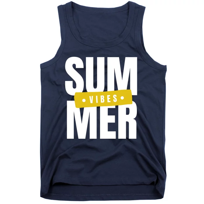 Summer Vibes Vacation Tank Top