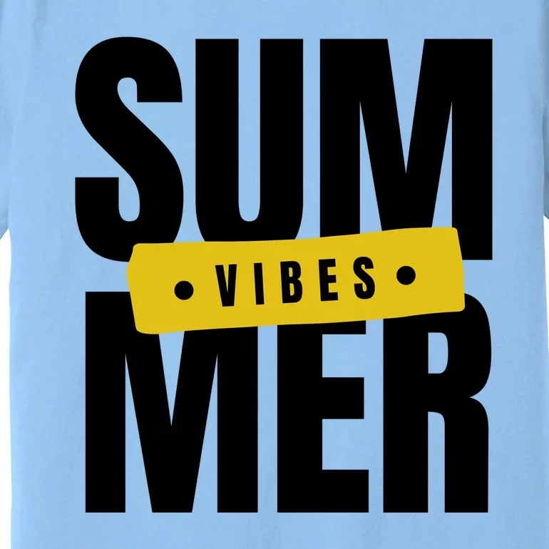 Summer Vibes Vacation Premium T-Shirt