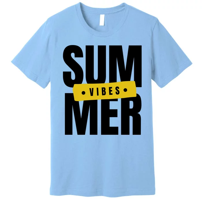 Summer Vibes Vacation Premium T-Shirt