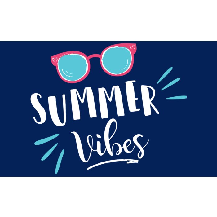 Summer Vibes Vacation Fun Bumper Sticker