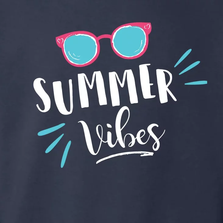 Summer Vibes Vacation Fun Toddler Hoodie