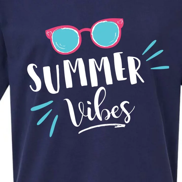 Summer Vibes Vacation Fun Sueded Cloud Jersey T-Shirt