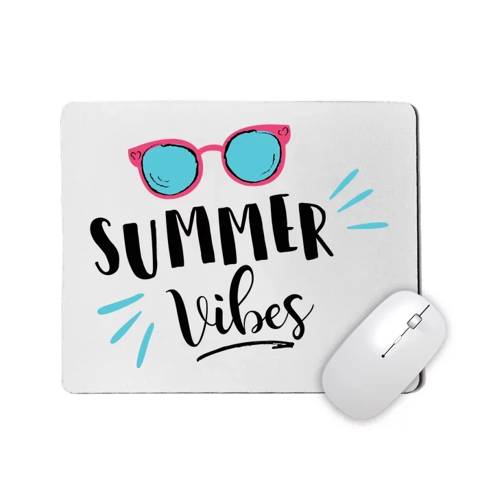 Summer Vibes Vacation Fun Mousepad