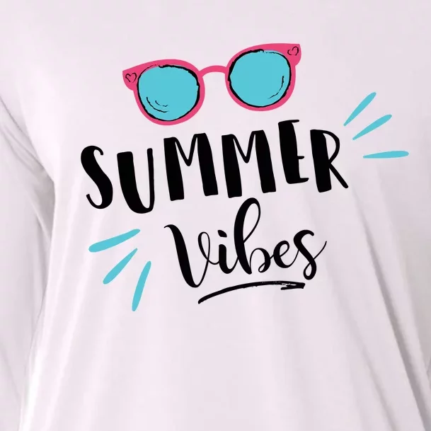 Summer Vibes Vacation Fun Cooling Performance Long Sleeve Crew