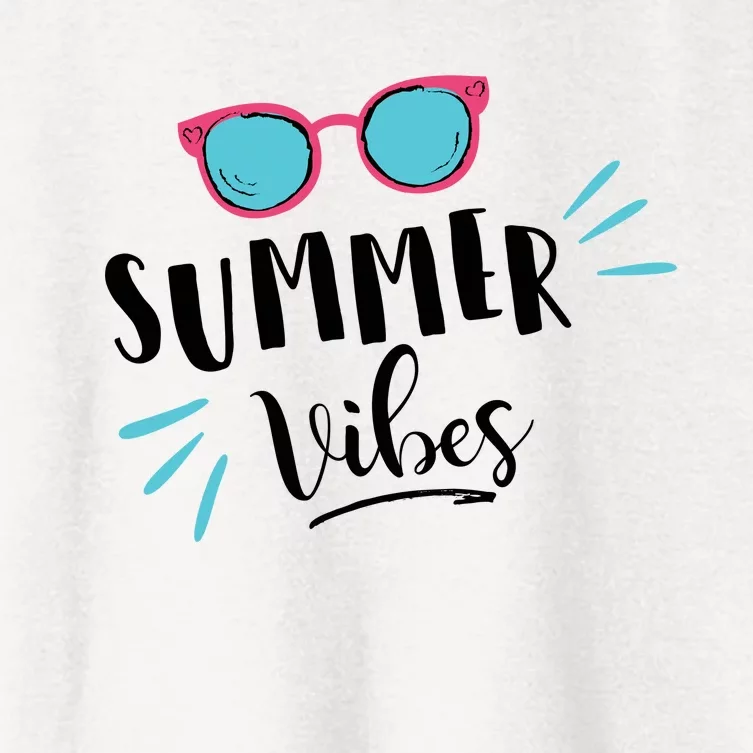 Summer Vibes Vacation Fun Women's Crop Top Tee