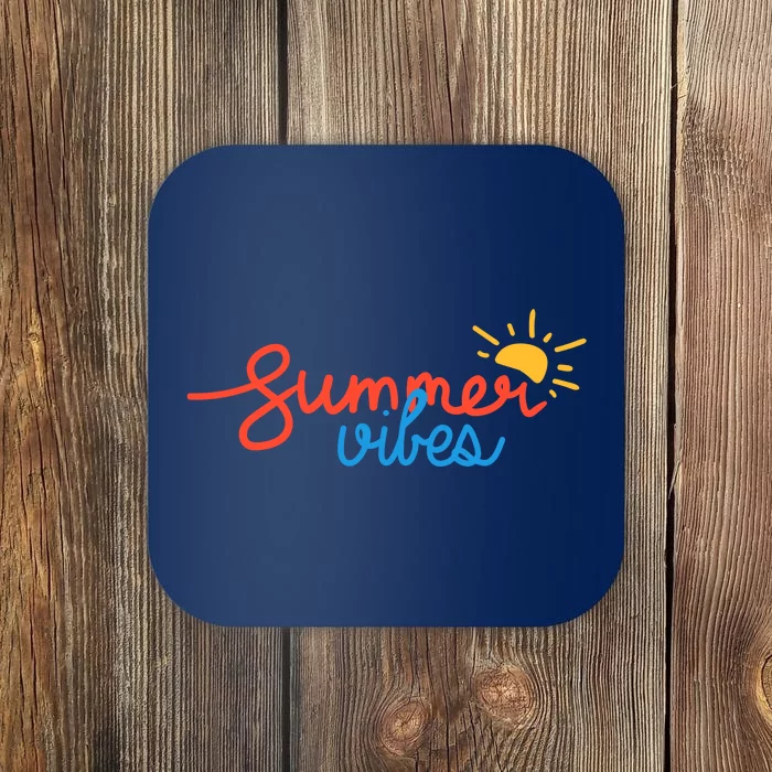 Summer Vibes Vacation Fun Coaster