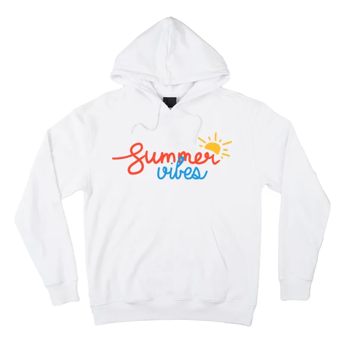 Summer Vibes Vacation Fun Hoodie