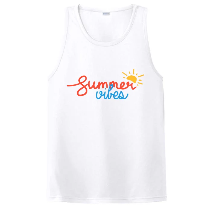 Summer Vibes Vacation Fun Performance Tank