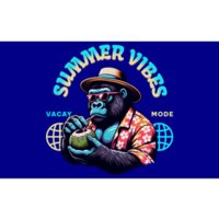 Summer Vibes Vacay Mode Cool Gorilla Great Gift Bumper Sticker