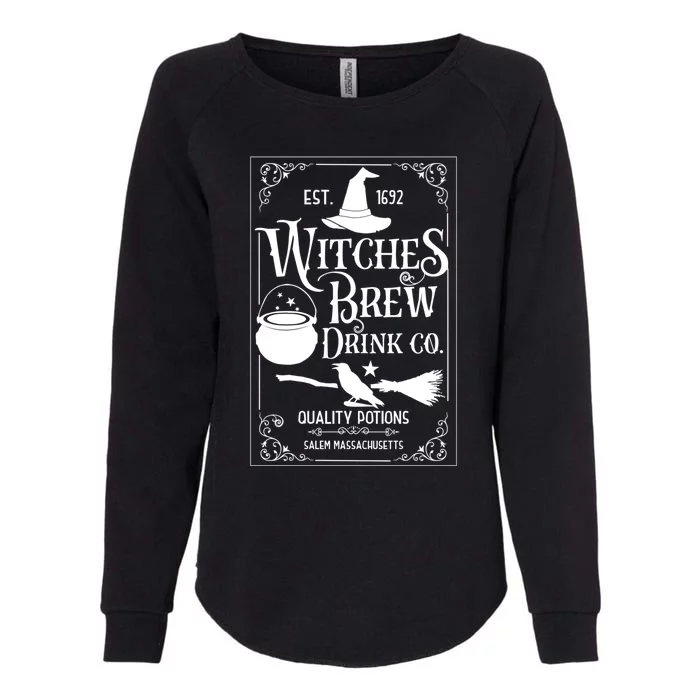 Salem Witch 1692 Witches Brew Funny Witchy Halloween Great Gift Womens California Wash Sweatshirt