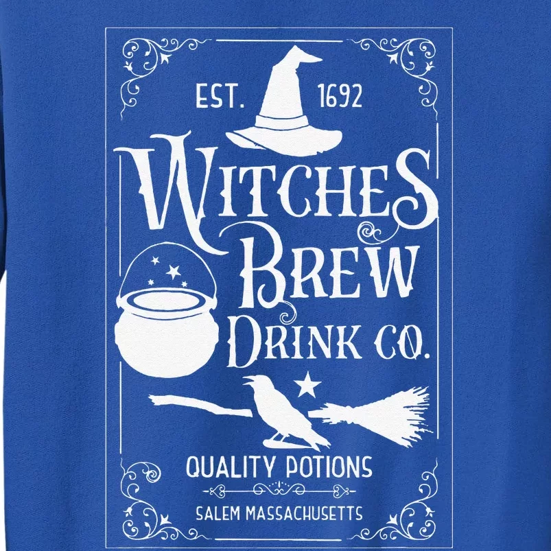 Salem Witch 1692 Witches Brew Drink Funny Witchy Halloween Sweatshirt