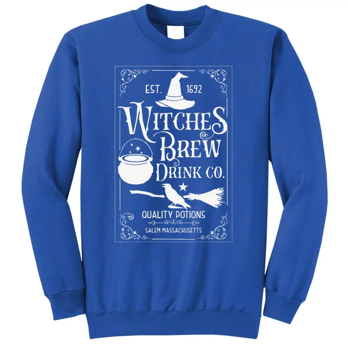 Salem Witch 1692 Witches Brew Drink Funny Witchy Halloween Sweatshirt