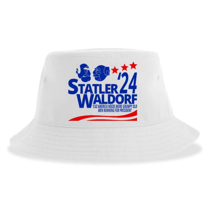 Statler Waldorf 2024 Funny President Sustainable Bucket Hat