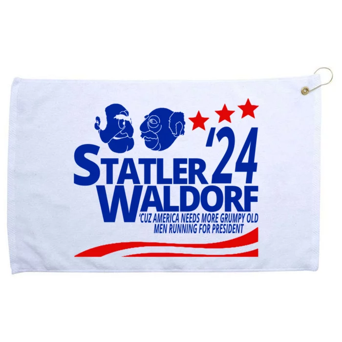 Statler Waldorf 2024 Funny President Grommeted Golf Towel