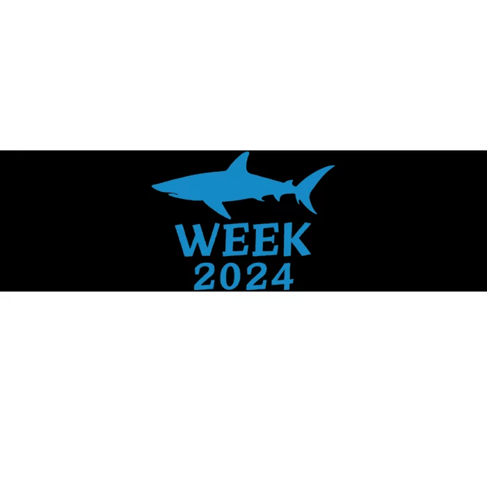 Shark Week 2024 Passion For Shark Lovers Design Bumper Sticker