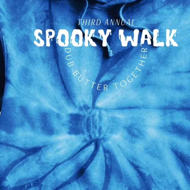 Spooky Walk 22 Gift Tie Dye Hoodie