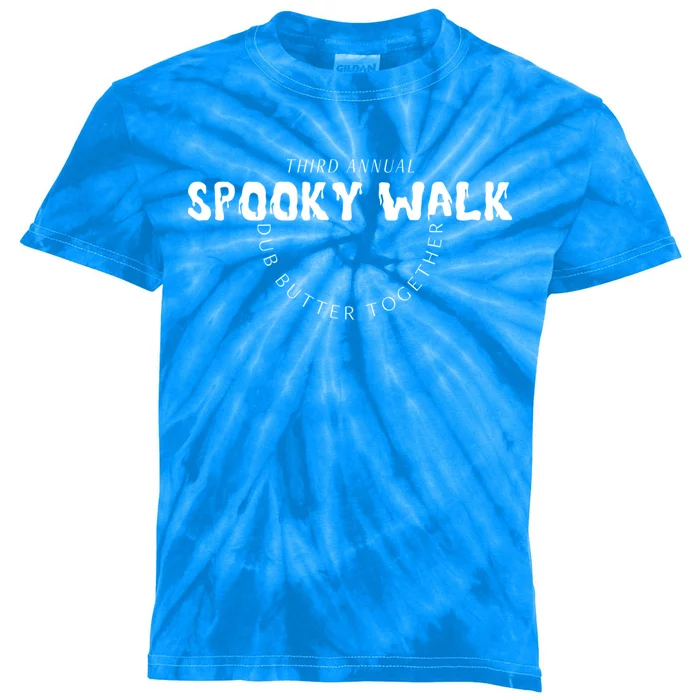 Spooky Walk 22 Gift Kids Tie-Dye T-Shirt