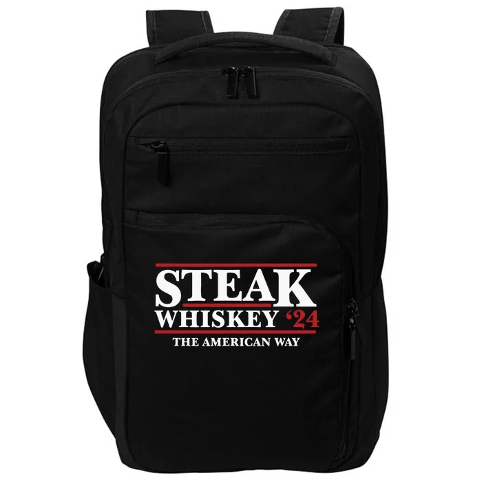 Steak Whiskey 24 The American Way Impact Tech Backpack