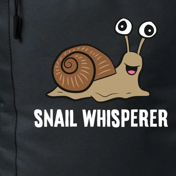 Snail Whisperer Animal Funny Snail Lover Daily Commute Backpack