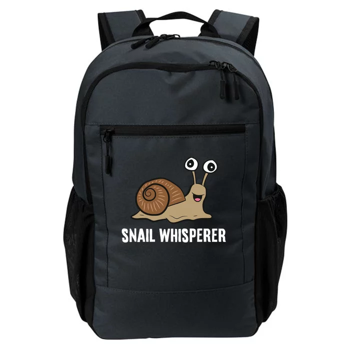 Snail Whisperer Animal Funny Snail Lover Daily Commute Backpack