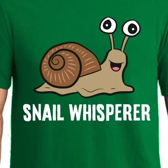 Snail Whisperer Animal Funny Snail Lover Pajama Set