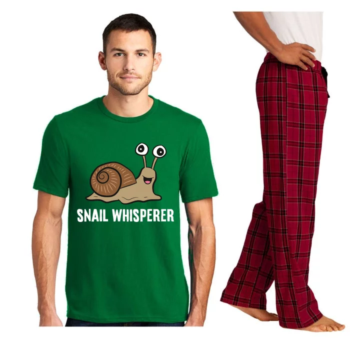 Snail Whisperer Animal Funny Snail Lover Pajama Set