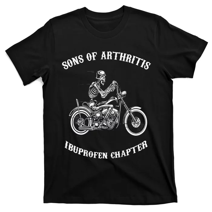 Sons with Arthritis Ibuprofen Chapter Motorcyclist T-Shirt