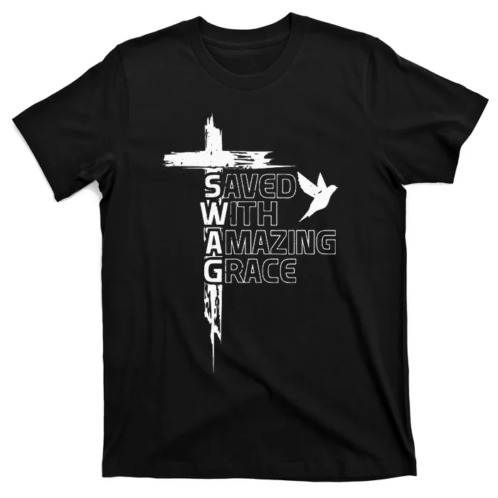 Saved With Amazing Grace T-Shirt