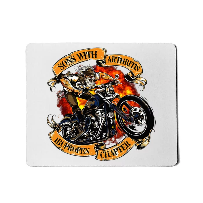 Sons With Arthritis Ibuprofen Chapter Motorcycle Mousepad