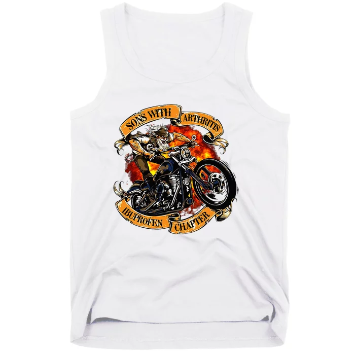 Sons With Arthritis Ibuprofen Chapter Motorcycle Tank Top