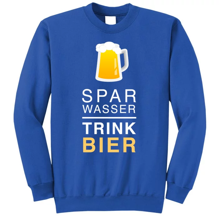 Save Water And Beer Fun Design With Toast Gift Sweatshirt