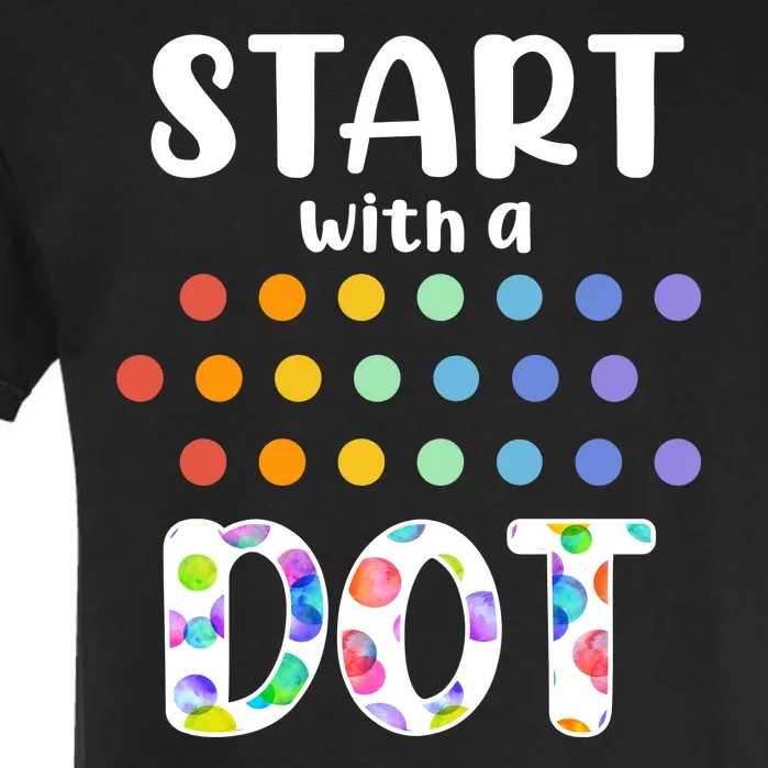 Start With A Dot Inernational Dot Day Garment-Dyed Heavyweight T-Shirt