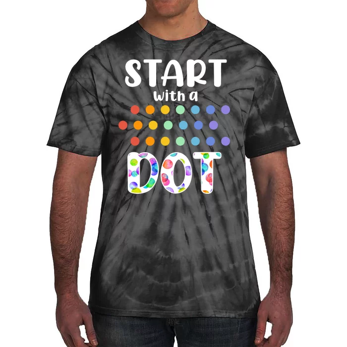 Start With A Dot Inernational Dot Day Tie-Dye T-Shirt