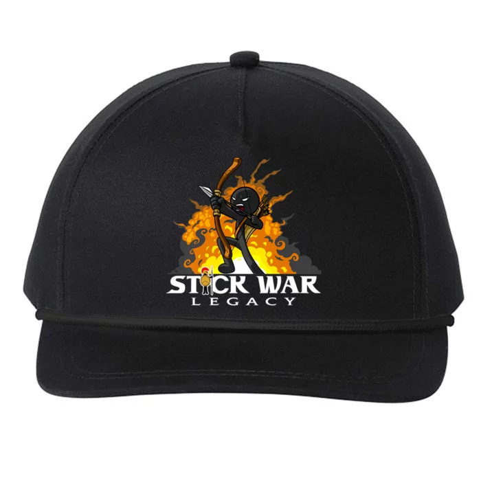 Stick War Archidon Premium Snapback Five-Panel Rope Hat