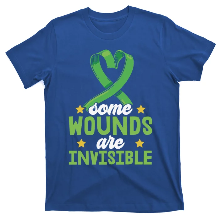 Some Wounds Are Invisible Depression Support Tal Health Gift T-Shirt