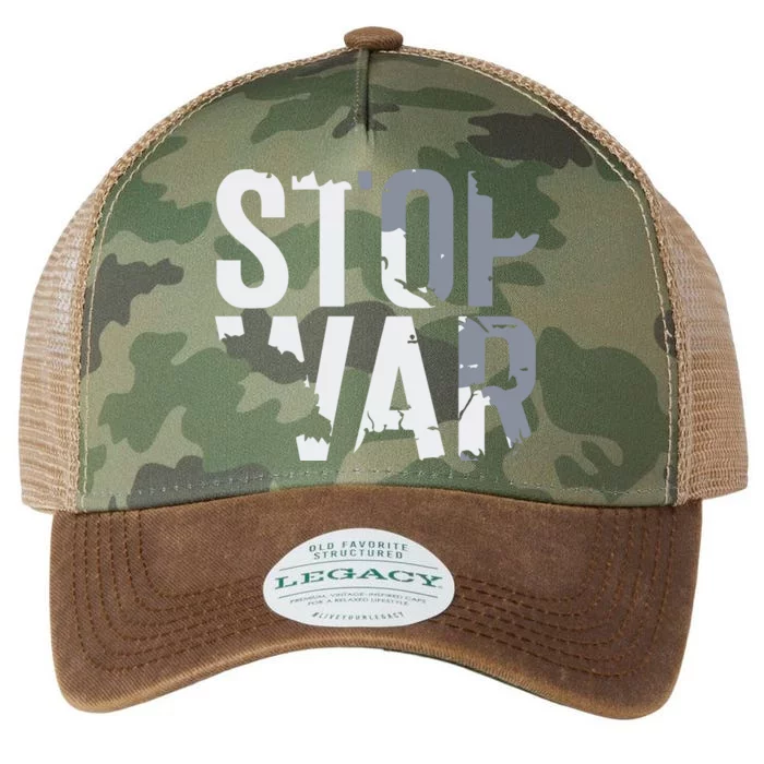 Stop War And Make Peace Legacy Tie Dye Trucker Hat