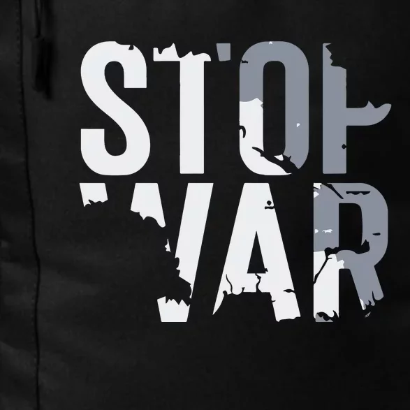 Stop War And Make Peace Daily Commute Backpack