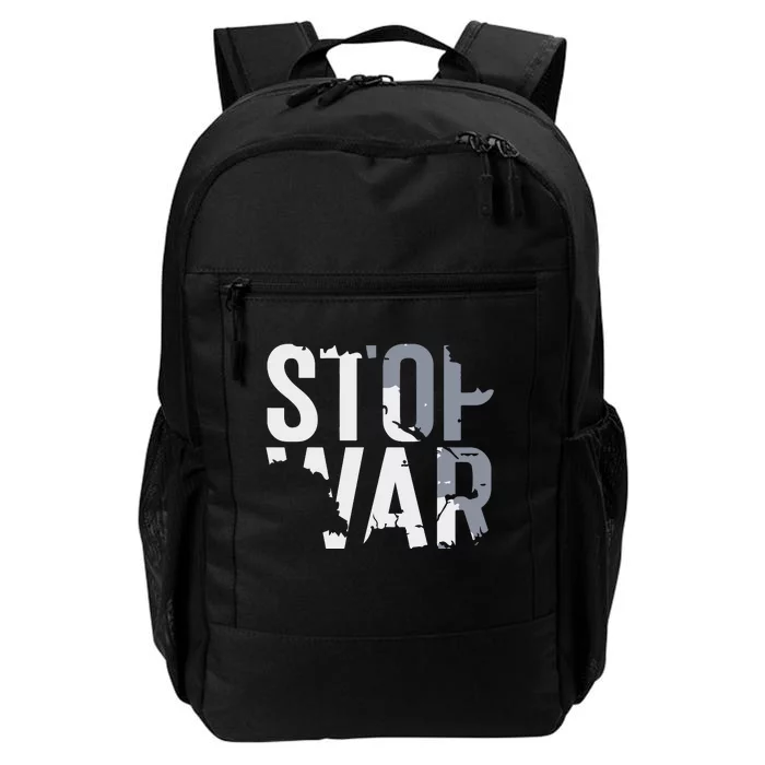 Stop War And Make Peace Daily Commute Backpack