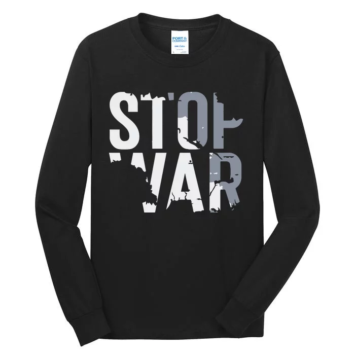 Stop War And Make Peace Tall Long Sleeve T-Shirt