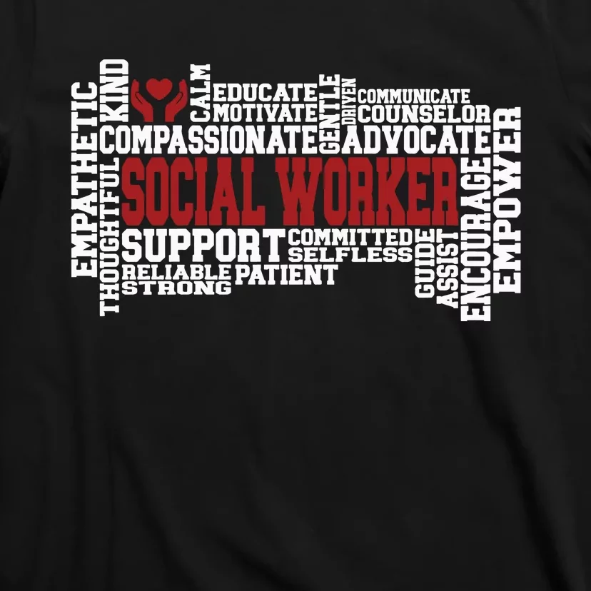 Social Worker Advocate Support Empower T-Shirt