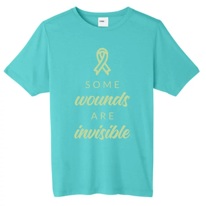 Some Wounds Are Invisible Tal Health Gift ChromaSoft Performance T-Shirt