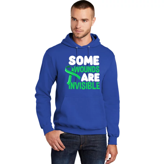 Some Wounds Are Invisible Tal Health Warrior Gift Hoodie